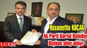 Hasan Hüsamettin KOÇAK, Ak Parti Kartal Belediye Başkan adayı