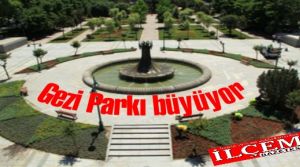 İstanbul Büyükşehir Belediyesi Taksim Gezi Parkını 8 bin mmetrekare daha büyütüyor