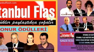 İstanbul Flaş Gazetesi’nden 2016 Onur ödülleri