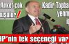 Kadir Topbaş'ı seçimlerde devirmek mümkün gözükmüyor!