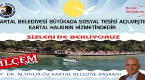 Kartal Belediyesi Büyükada Sosyal Tesisi, plaj ve mesire alanı 2013 yaz sezonu açıldı. 