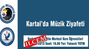 Kartal Belediyesi ve Kartal Halk Eğitim Merkezi işbirliğiyle müzik ziyafeti sunacak.