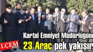 Kartal Emniyet Müdürlüğüne 23 Araç pek yakışır.
