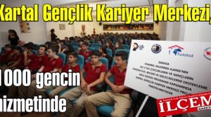 Kartal Gençlik Kariyer Merkezi, 1000 gencin hizmetinde
