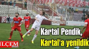 Kartal Pendik, Kartal'a yenildik!  Kartalspor: 1 - Pendikspor: 0