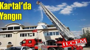 Kartal'da Fabrika Yangını