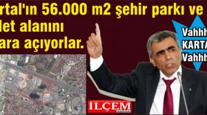 Kartal'ın 56.000 m2 şehir parkı ve gölet alanını imara açıyorlar.
