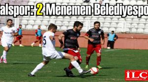 Kartalspor: 2 Menemen Belediyespor: 0
