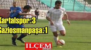 Kartalspor: 3 - Gaziosmanpaşa: 1