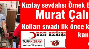 Kızılay Soğanlık Şubesinin Kan bağış kampanyası büyük ilgi gördü.