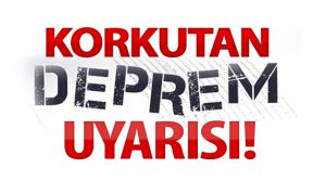 Korkutan Deprem İddiası!