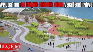 Maltepe etkinlik, eğlence ve spor alanı yeşillendiriliyor