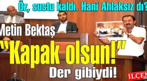 Metin Bektaş 'Ahlaksız' diyen ve inkar eden Altınok Öz'ü resimlerle susturdu!