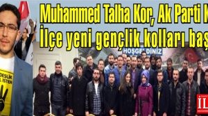 Muhammed Talha Kor, Ak Parti Kartal İlçe yeni gençlik kolları başkanı
