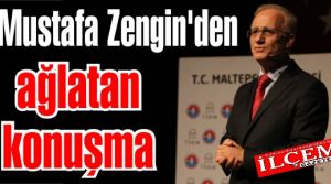 Mustafa Zengin'den ağlatan konuşma