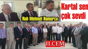 Nuh Mehmet Hamurcu'ya anlamlı veda...