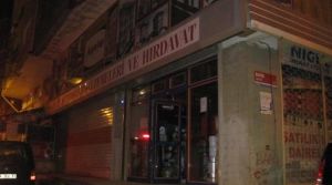 Pendik'te işyeri yangını