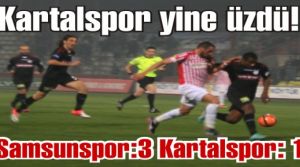 Samsunspor: 3 Kartalspor: 1