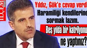 Temurhan Yıldız 'Haramiliği kendilerine sormak lazım. Beş yılda bir katrilyonu ne yaptınız?'