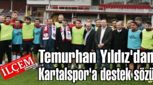 Temurhan Yıldız'dan Kartalspor'a destek sözü