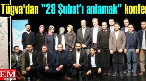 Türkiye Gençlik Vakfı Kartal Temsilciliği'nden “28 Şubat’ı anlamak” konulu konferans.