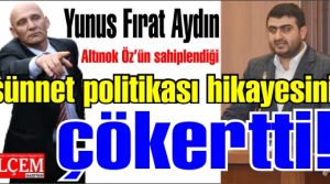 Yunus Fırat Aydın, Altınok Öz'ün gururlandığı sünnet projesi hikayesini rakkamlarla çürüttü.