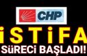 CHP'de istifa süreci başladı!