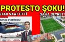 CHP'li Başkan Gökhan Yüksel'e protesto...
