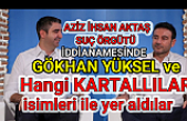 Gökhan Yüksel'in adı Aziz İhsan Aktaş suç örgütü iddianamesinde.