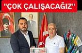 Başkan Aytekin Yaşar'dan, MHP Başkanı Ersin Uzunkaya'ya ziyaret.