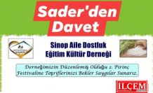 SADER 2. Pirinç Festivaline davetlisiniz