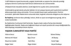 Çelebi, "CHP sorunlu unsurlardan arınmalıdır."