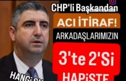 CHP'li Başkan Yüksel'den acı itiraf. Arkadaşlarımızın 3'te 2'si hapiste.
