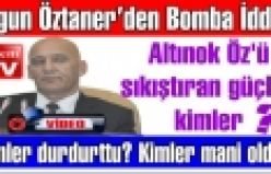  ergun öztaner'den bomba iddia! Altınok Öz'ü Bazı güçler durdurtu!
