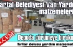 Kartal Belediyesi Van Deprem Yardım Malzemelerini Depoda Çürümeye Terketmiş!