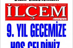 İlçem Gazetesi 9. yıl gecesi