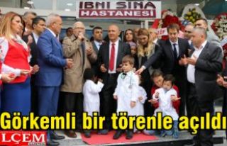 İbni Sina Hastanesi Kartal’da görkemli bir törenle...