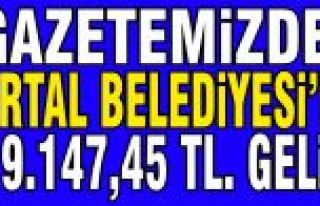 İlçem Gazetesi Kartal Belediyesi’ne, 419.147.45...