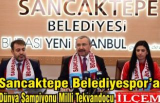 Sancaktepe Belediyespor’a Dünya Şampiyonu Milli...