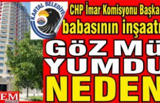 Kartal Belediyesi, CHP İmar Komisyonu Başkanının...
