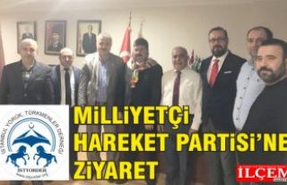 İstanbul Yörük Türkmen Derneği'nden MHP'ne...