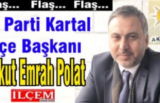 Ak Parti Kartal İlçe Başkanı adayı Aykut Emrah...