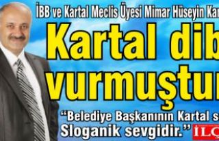 Mimar Hüseyin Karakaya "Kartal dibe vurmuştur!"