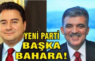 Gül ve Babacan'ın yeni partisi ile ilgili flaş...