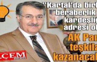 Abubekir Taşyürek 'Kartal’da birlik, beraberlik...