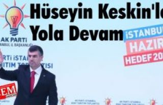AK Parti Hüseyin Keskin’le Yola Devam Dedi
