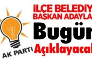 Ak Parti İstanbul ilçe Belediye başkan adaylarını...