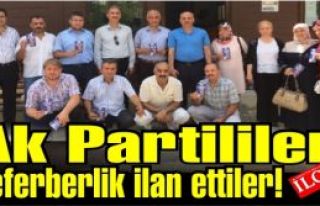 AK Parti Kartal Cumhurbaşkanlığı seçimi için...