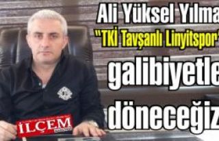 Ali Yüksel Yılmaz 'TKİ Tavşanlı Linyitspor’dan...