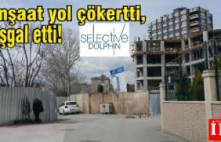 Alper İnşaat, İtibar İnşaat yol çökertti, sokağı...